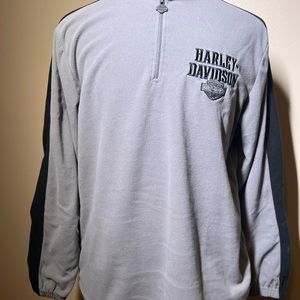 Harley Davidson fleece zip up Large excellent condition
